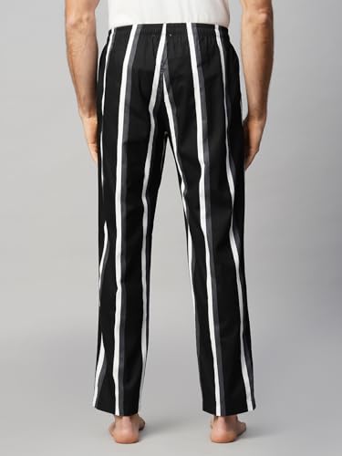 Image of Urban Scottish Men's Lounge Pants 100% Cotton Men's Lounge Night Pant Comfortable Leisure-Wear Lower with an Elastic Waist-Band and Regular Fit Track Pants, Machine Washable Stay at Home