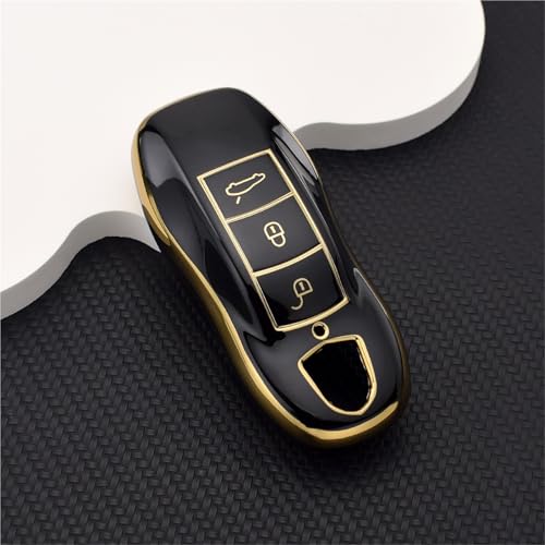 Protection clé Porsche TPU étui télécommande Cayman et Macan 958