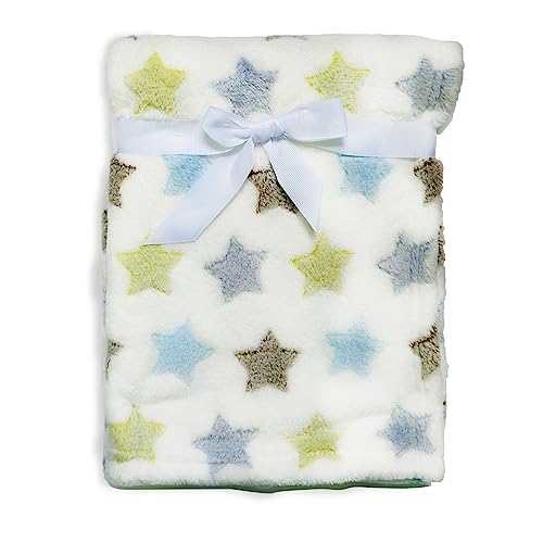 E&A Distribution Limited Baby Blankets Fleece Star Design- 75x100 cm Kids Baby Blanket Newborn Gifts Soft Plush Blankets | Bed Blanket for Baby Boy & Girl - Image 7