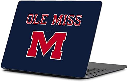 Skinit Decal Laptop Skin Compatible with MacBook Pro 13-inch (2016-17) - Officially Licensed College Ole Miss Blue Design
