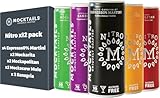 Mocktails Nitro Variety Pack | Award-Winning Non-Alcoholic, Non GMO, Low Calorie, Vegan | 12 x 200ml