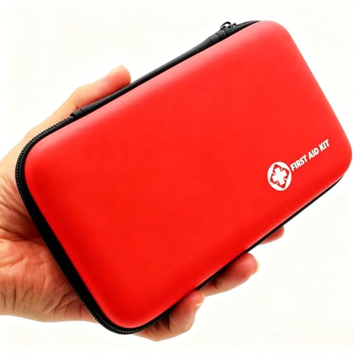 First Aid Kit Mini Small Waterproof Portable Compact Home Car Travel Hiking - image 1