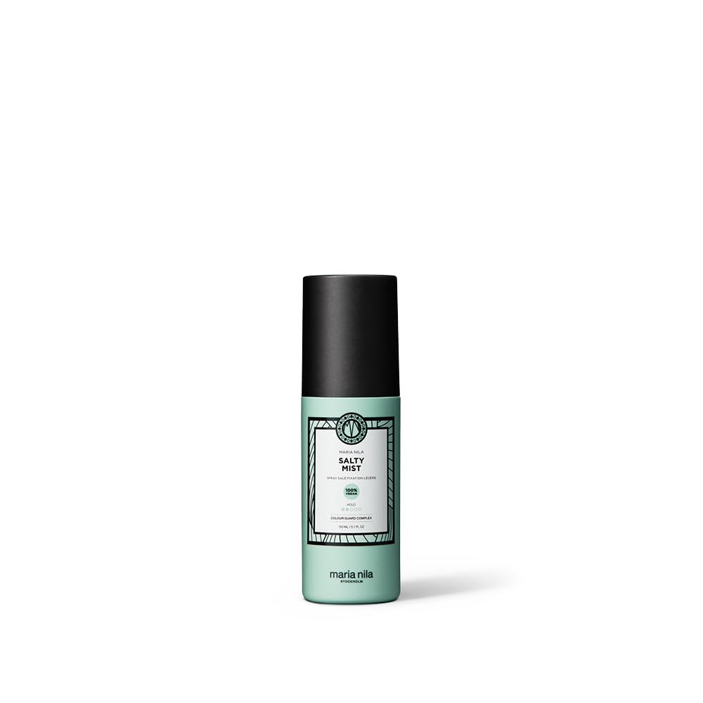 Maria Nila Salty Mist, Hold 2/5, For a Light Beach Look, 100% Vegan & Sulfate/Paraben free, 5.1 Fl Oz