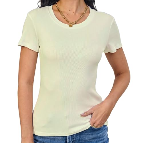 Image of ASAIR Ribbed Tshirt for Women