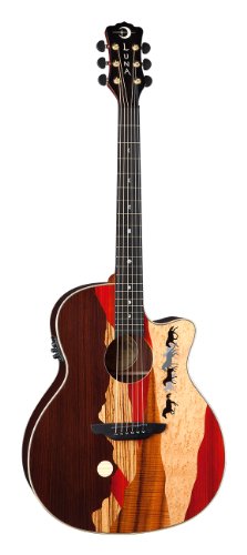 Guitare electro-acoustique Luna Vista Mustang pour sublimer vos concerts