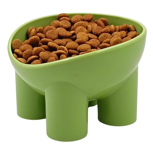 Image of Foodie Puppies Elevated Cat Feeding Bowl - (Tripod Legged Bowl) | Anti-Vomiting Raised Food and Water Feeder with Non-Skid Base | Suitable for Cats, Kittens and Puppies