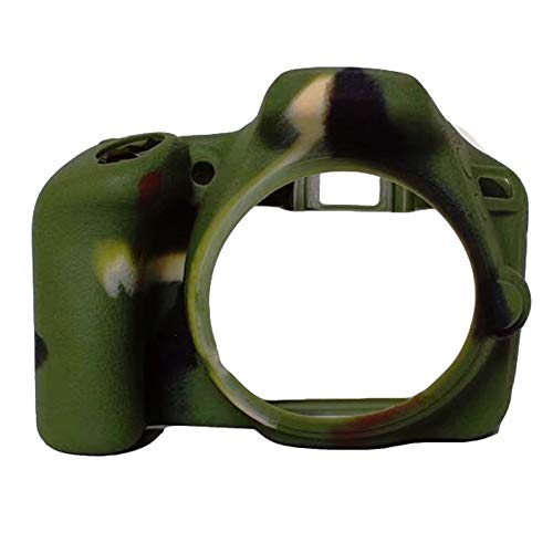 Fealay Soft-Kamera Video-Silikon-Kasten-Fit for Nikon D5500 D5600, Gummi Kameratasche Schutzkörper-Abdeckungs-Haut…