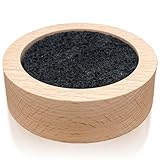 Passive Diffuser Lava Rock Natural Set Essential Oil Aromatherapy Stone for Home, Office, Car & Gifts - Compact Wood Bas