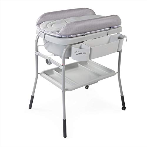 Chicco Cuddle&Bubble - Bañera y cambiador 2 en 1, plegable y...