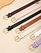 SUOSDEY 3 Pack Kids Belts for Girls Skinny Cute Leather Belts for Teen Little Toddler Girls