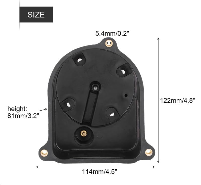 Suitable for Car Distributor Cap & Distributor Rotor Ignition Kit For Honda Accord/Civic/CR-V/Civic Del Sol Acura Integr LS & GS