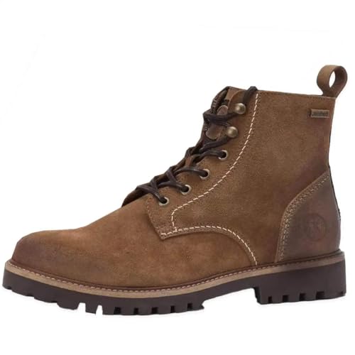 Barbour Botas Foggy Derby para hombre, color coñac, coñac, 44 EU