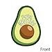 Big Dot of Happiness Hello Avocado - Shaped Fill-In - Fiesta Party Invitation Cards with Envelopes - Set of 12