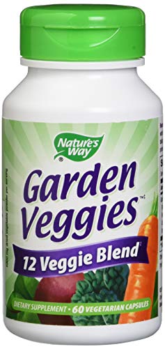 Nature's Way Nature's Way Garden Veggies, 12 Veggie Blend, 60 Vegetarian Capsules, 60 Count (Pack of 12)