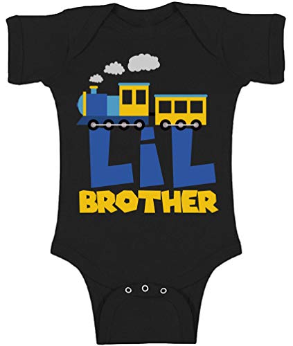 Image of Awkward Styles Little Brother Train One Piece Outfit Lil Brother Bodysuit Train Gifts