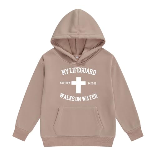 Sweat-shirt à capuche fille kaki 3-4 ans avec broderie et poche