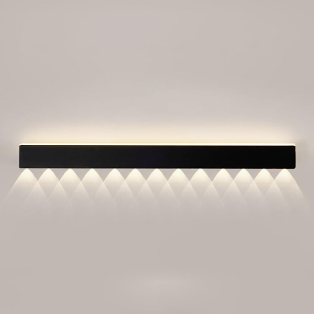 Luces de pared con iluminación arriba abajo para pasillos oscuros y techos bajos