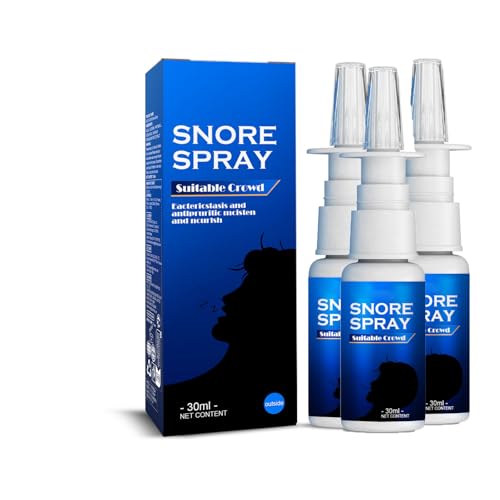Spray Naturale Per Smettere Di Russare,Spray Nasale Antirussamento,Efficace Aiuto Per
