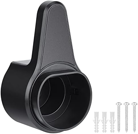 J&D EV Type 2 Charger Holder, Electric Vehicle Wall Mount Charging Cable Organizer Wall Bracket for Most EU Standard