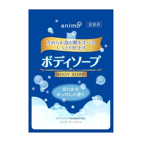 ロケット石鹸 株式会社 ボディソープ せっけんの香り(詰替)340ml×20袋
