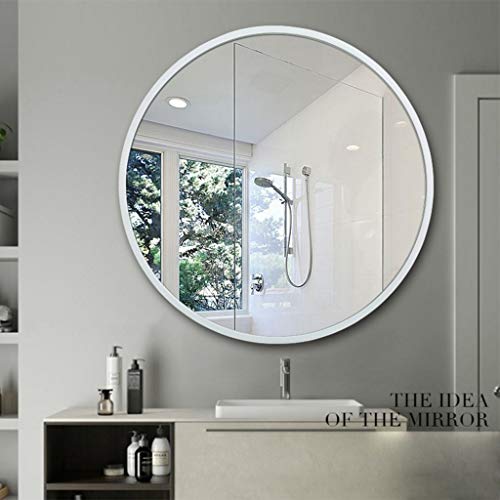 Miroir de beauté avec cadre en bouleau noble et support mural simple - 3