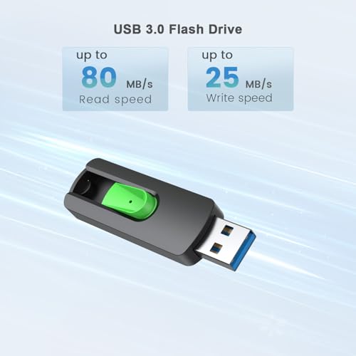 Aiibe 256Gb Flash Drive 3.0, 256Gb Usb 3.0 Flash Drive Thumb Drive Usb Drive Retractable Jump Drive 256Gb Usb Flash Drive For Pc Laptop thumb #1
