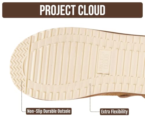 Image of Project Cloud Kids Genuine Leather Clogs with Back Strap (Little Goldstar)