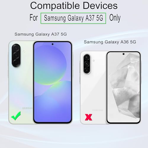 Image of Ibywind for Samsung Galaxy A37 5G Screen Protector,2-Pack,9H Hardness Tempered Glass with Camera Lens Protector,Easy Installation Tool,Bubble-Free,Fingerprint Unlock,Anti-Shatter,Anti-Scratch