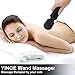 YINGE Mini Wand Massager for Women/Man with Powerful Vibrating Small Cordless Handheld Bullet Personal Waterproof Deep Tissue Therapeutic Massage Body Neck Foot