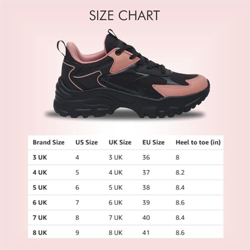Image of Impakto ChunkFlex Aura Women Chunky Sneaker | Lightweight & Breathable Upper | Comfortable Heel Support | Anti-Skid Outsole for Firm Grip