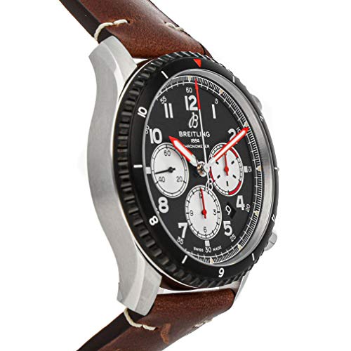 Breitling Aviator 8 B01 Chronograph 43 Mosquito Black Dial Watch AB01194A1B1X23