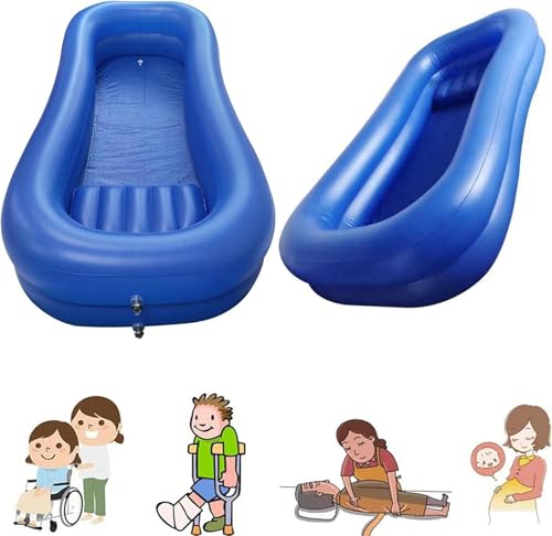 Kit évier de douche gonflable pour lit avec pompe à air portable - 7