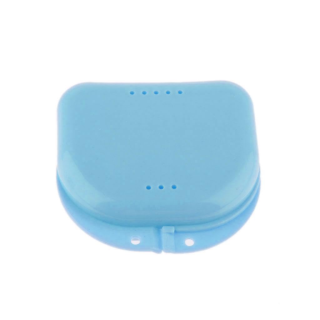 Air Hole Box Denture Retainer Mouthguard Storage Case Container Blue | Oral Care | Other Oral Care-image-15