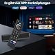 Ersatzfernbedienung (4 Gen) für Smart TV (Lite & 2 Gen & 3 Gen & 4K) für Smart TV Cube (2 Gen & 3 Gen) mit Vier Schnelltasten und Sprachfunktion
