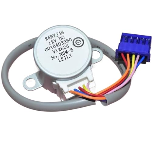 Motor De Ventilador Oscilante For Aire Acondicionado, Compatible Con Haier, Motor Síncrono De Barrido Y Guía Paso A Paso 24BYJ48 0010403350