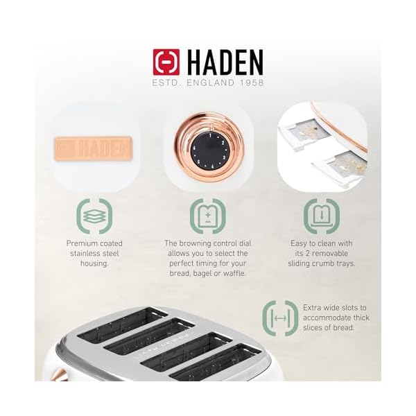   Haden-Heritage-4-Slice-Wide-Slot-Stainless-Steel-Toaster-with-Adjustable-Browning-Control-Non-Slip-Feet-Ivory-Copper