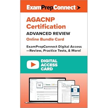 Misc. Agacnp Certification Advanced Review Online Bundle (Digital Access Card): Web/Ios/Android/Amazon Fire Book