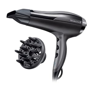 Sèche-Cheveux Ionique Pro-Air Turbo 2400W Remington - Séchage Rapide Tourmaline Céramique
