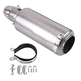 motorrad endtopf pulverbeschichten Universelle Passform für Motorräder mit 51 mm Durchmesser.