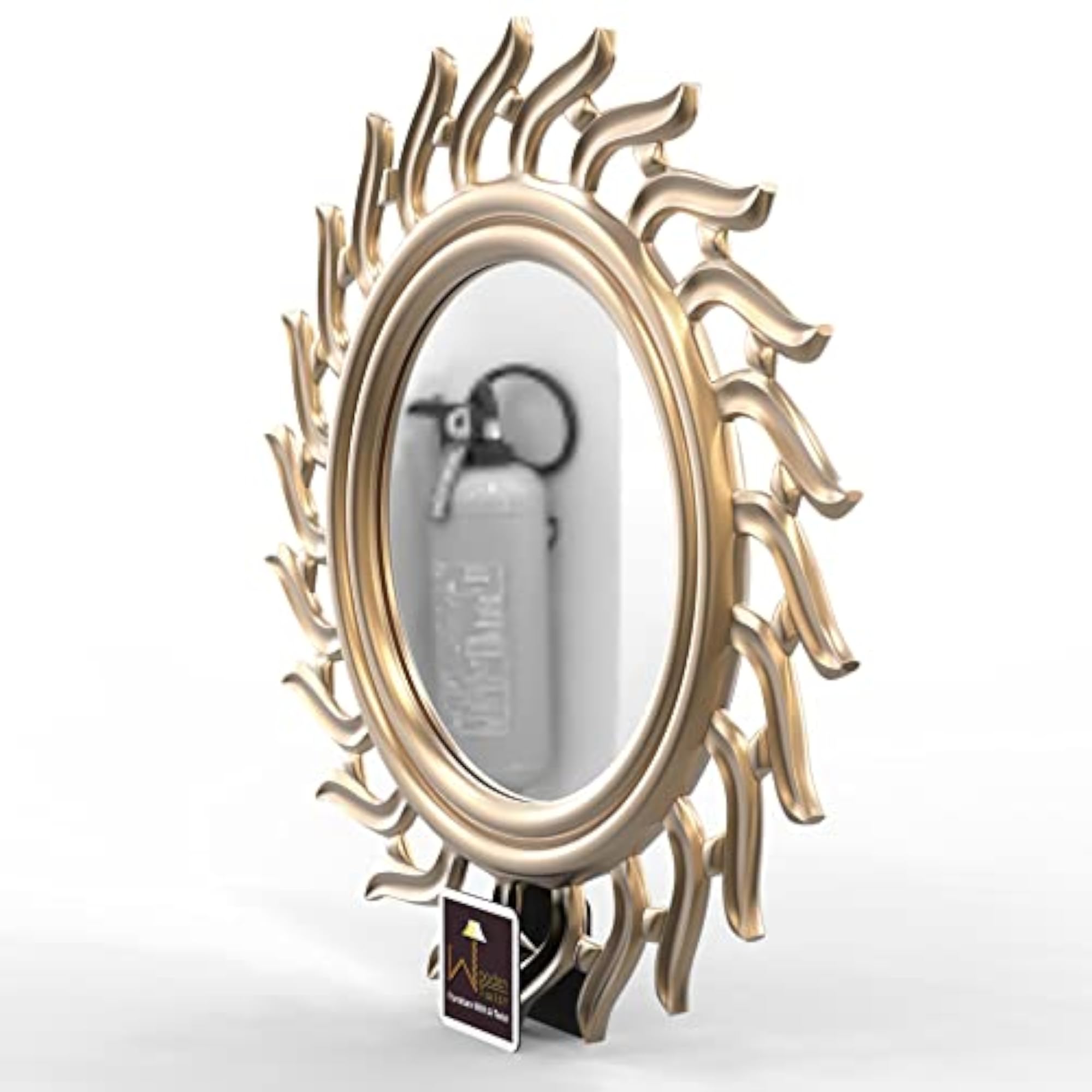 Modern Decorative Wooden Wall Mirror for Home Decor