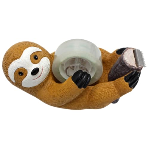 FIXOSHEE Dispensador de Cinta de Escritorio Pequeño de Resina Cortador y Portátil, Soporte Práctico para Oficina, Hogar y Estudio