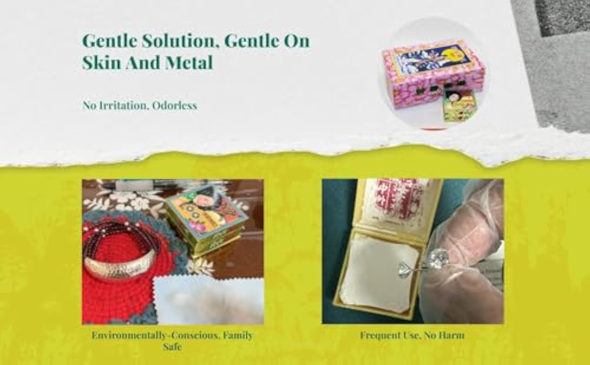 Jewellery Cleaning Powder for Deep Clean and Tarnish Protection