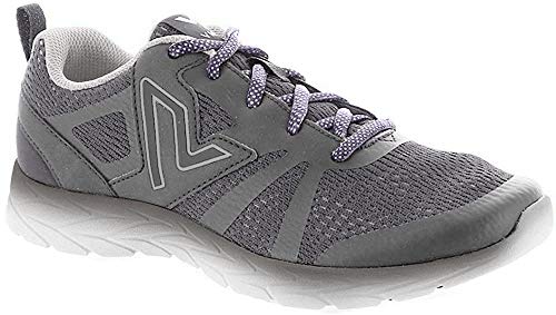 Vionic Women's, Miles Lace up Athletic Sneaker Gray 8.5 M