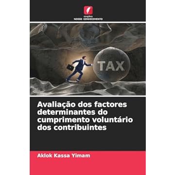 Capa do livro Avaliação dos factores determinantes do cumprimento voluntário dos contribuintes