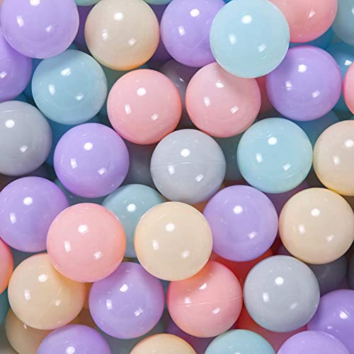 Image of GOGOSO Ball Pit Balls for Toddles Kids Plastic Ballpits Accessories Crush Proof Durable Fun Shape Play Baby Bath Toys 50 100 200 500 1000