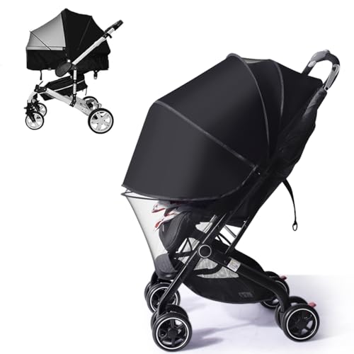 UPF50+ Sunshade Stroller Cover 2-in-1