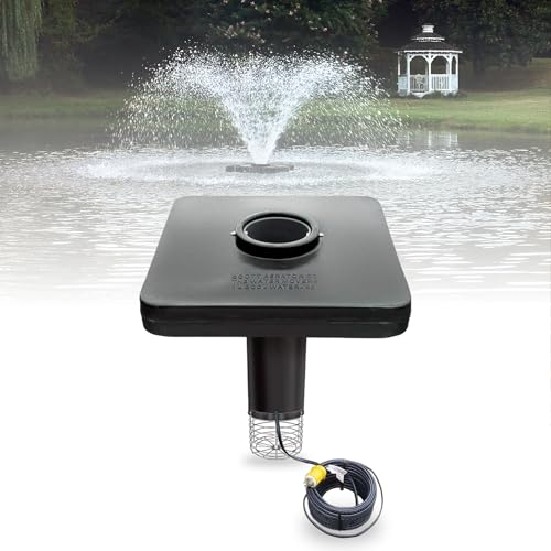 Scott Aerator DA-20 Display Pond Aerator – 1/2 Horse Power 230V 100ft Cord | Aerating Pond Fountain | Pond Aerator Pump for Small Ponds | Pond Aeration System | Made in USA