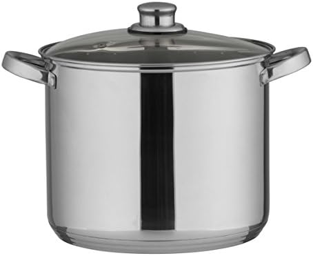 axentia Garnek uniwersalny, Stal nierdzewna, Stal nierdzewna, Srebrny, 10 Liter Objętość