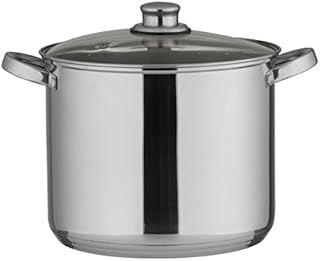 axentia Garnek uniwersalny, Stal nierdzewna, Stal nierdzewna, Srebrny, 10 Liter Objętość