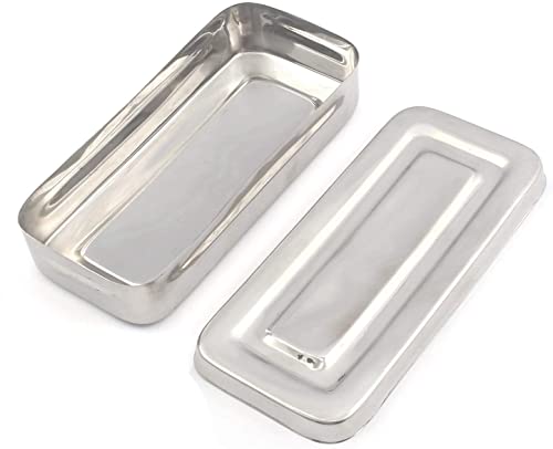 WellnessD'Light - Surgi Instruments Box Solid Stainless Steel Instrument Tray 7